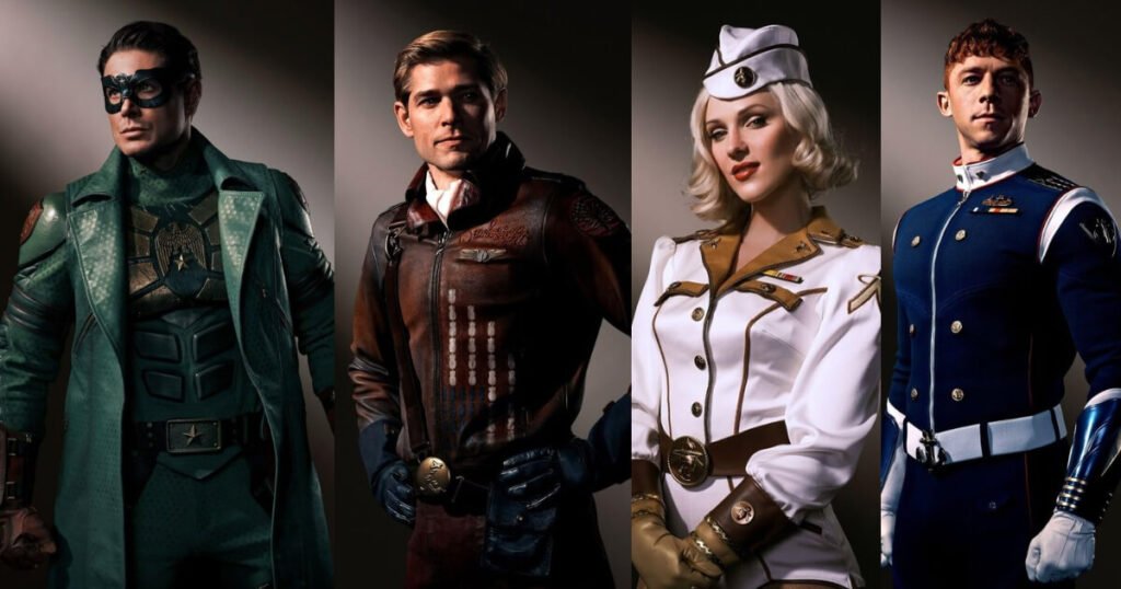 imagens promocionais de Vought Rising, prelúdio de The Boys ambientado nos anos 1950