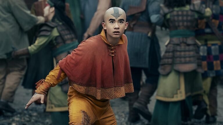 Aang em cena da 2ª temporada de Avatar: O Último Mestre do Ar