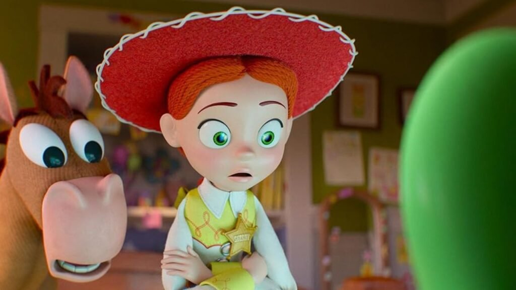Jessie aparece em Toy Story 5, filme com música original de Taylor Swift