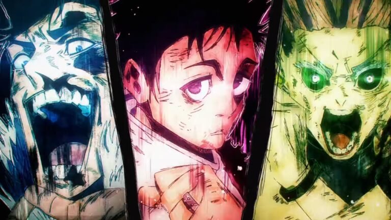 Cena do teaser da 4ª temporada de Jujutsu Kaisen divulgado pela TOHO animation