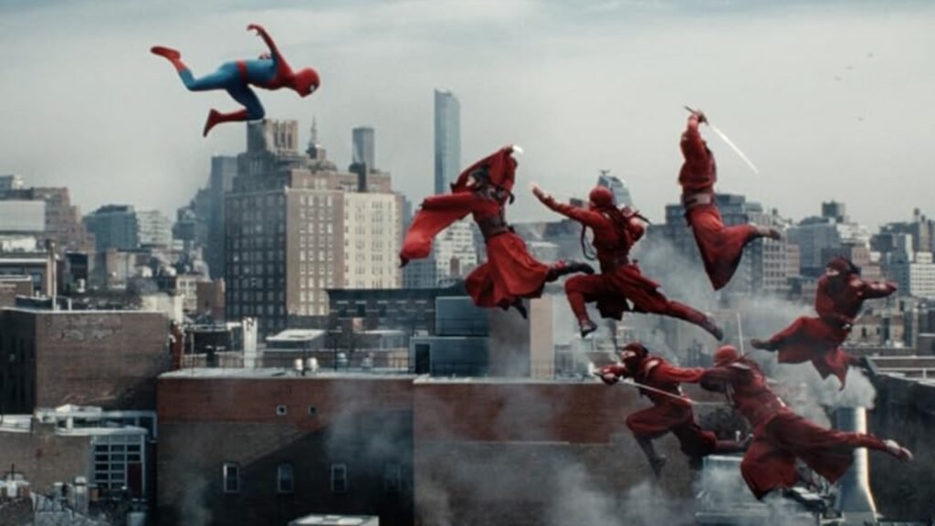 Homem-Aranha enfrenta ninjas vermelhos no trailer de Homem-Aranha: Um Novo Dia