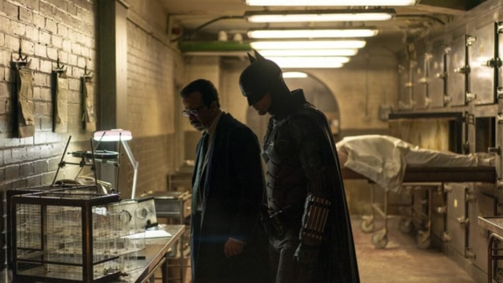 Robert Pattinson como Batman em The Batman