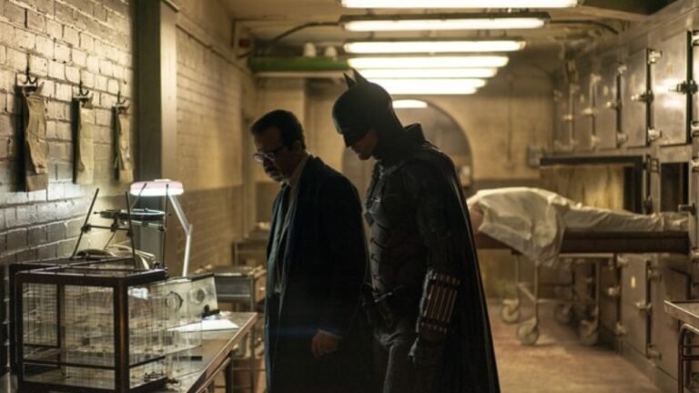 Robert Pattinson como Batman em The Batman