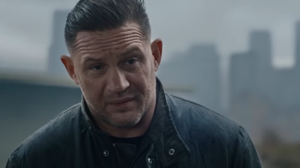 Tom Hardy como Harry Da Souza em cena do teaser da segunda temporada de Terra da Máfia