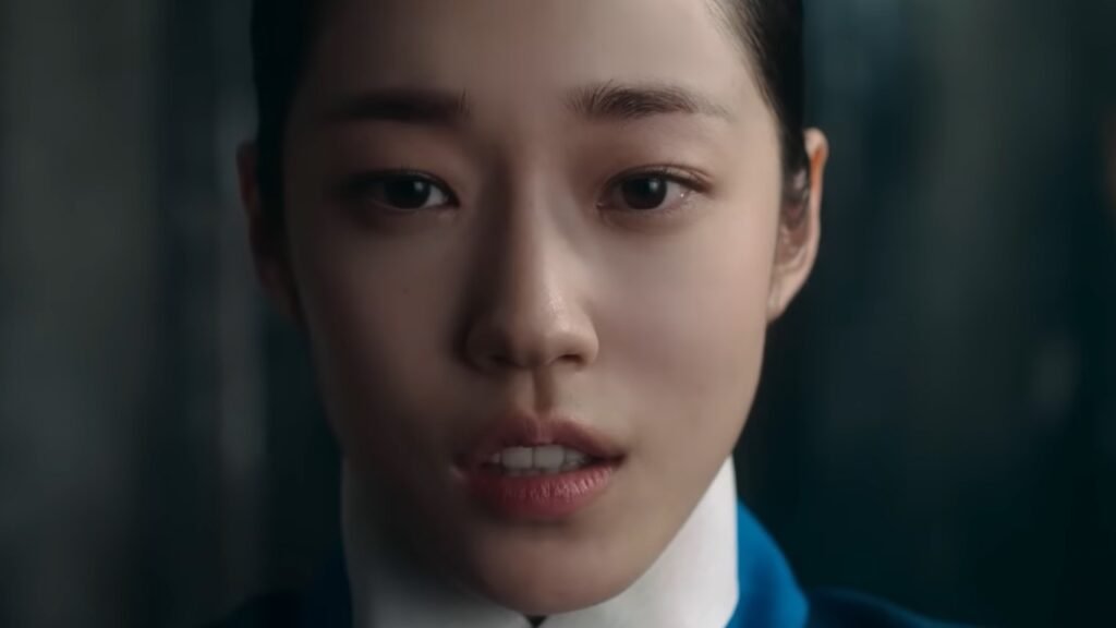 Roh Yoon-seo em cena de A Leste do Palácio, nova série coreana da Netflix