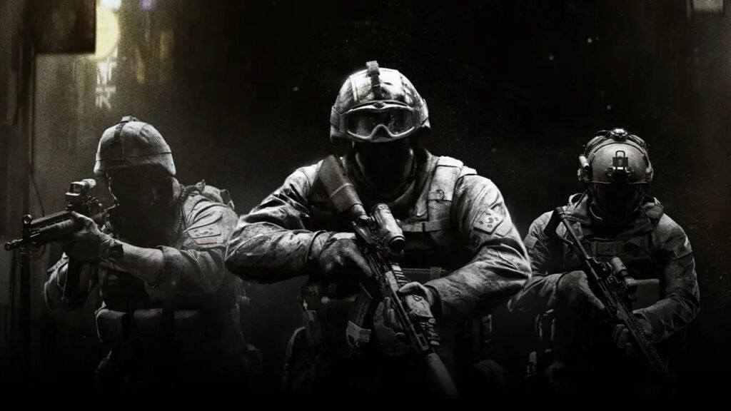 Call of Duty: Modern Warfare 4 mostra três soldados armados