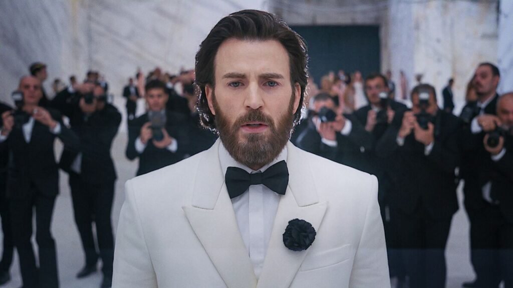 Chris Evans como Mike Tyler em Sacrifice