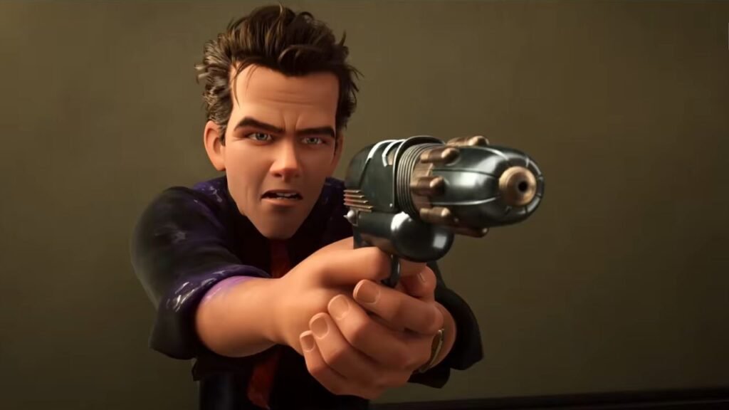 Ray Gunn: nova animação de Brad Bird, diretor de Os Incríveis, ganha trailer oficial 1 Raymond Gunn em cena de Ray Gunn