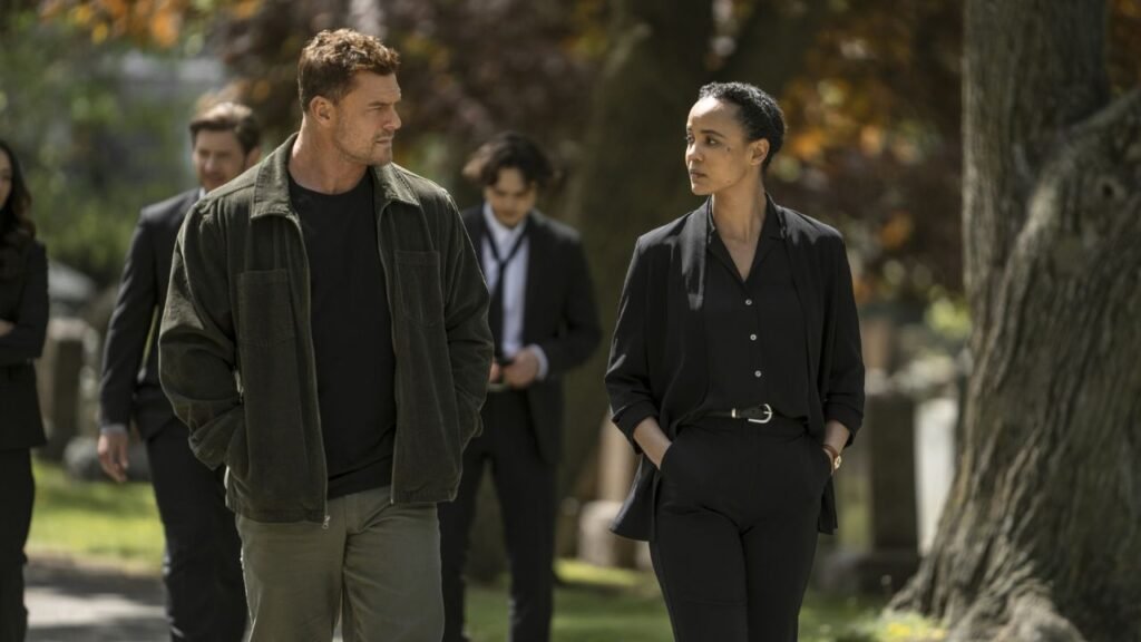 Frances Neagley e Jack Reacher em Neagley